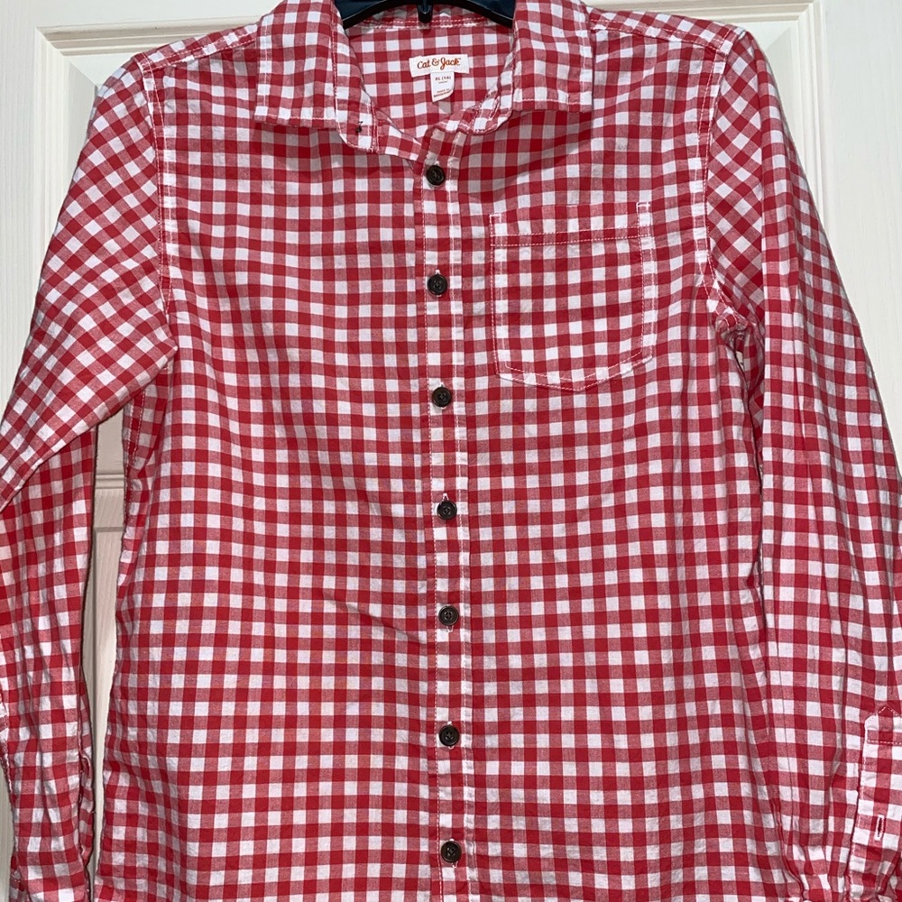 Young boys button down.